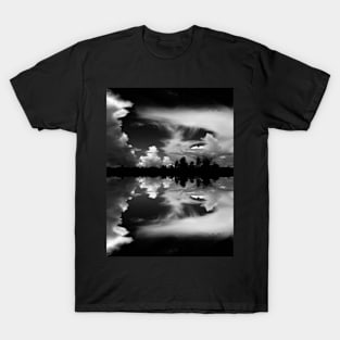 Cloudscape reflected… T-Shirt